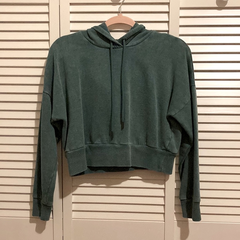 Dark Green Active Hoodie